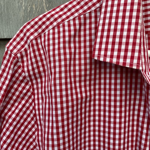 Mens J.Crew Slim 100% cotton non iron button down shirt - Picture 8 of 16